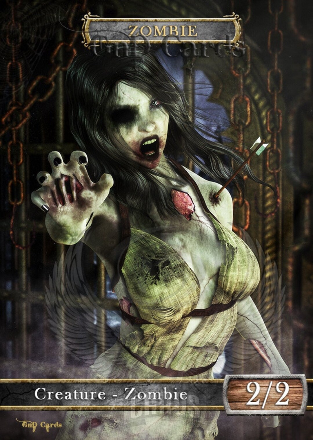 Zombie Token (13) [Commander Masters Tokens] main image 1