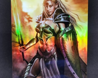1x Foil Altered Art Galea, Kindler of Hope