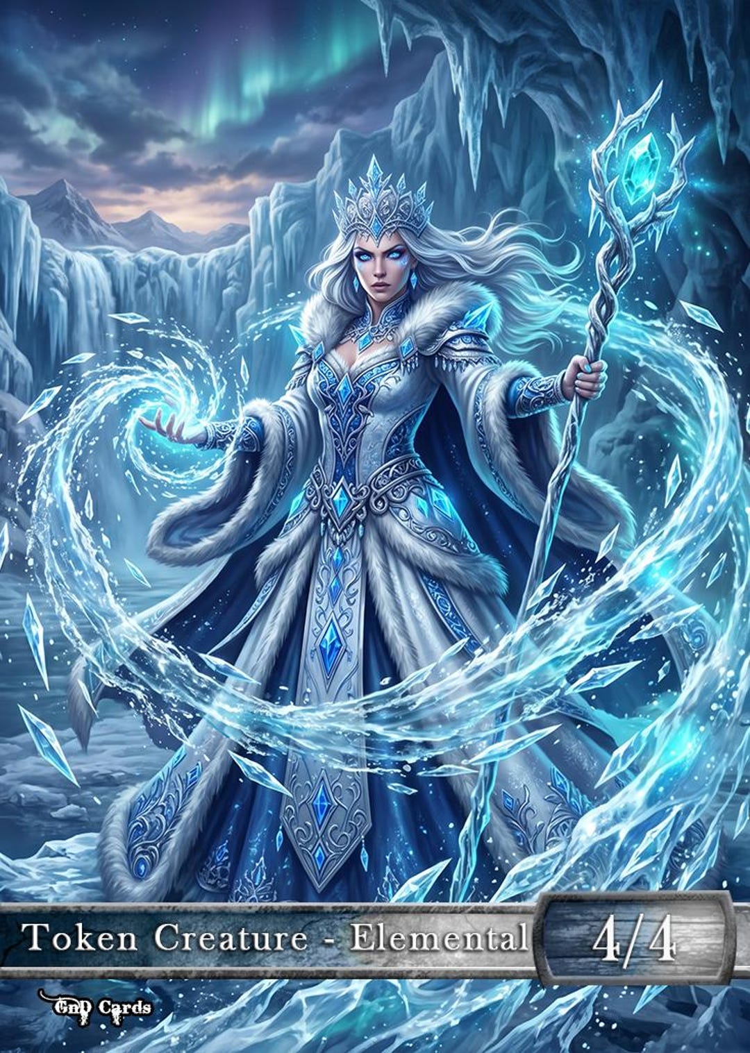 Elemental UW #4 TCG Token Custom Altered - Etsy