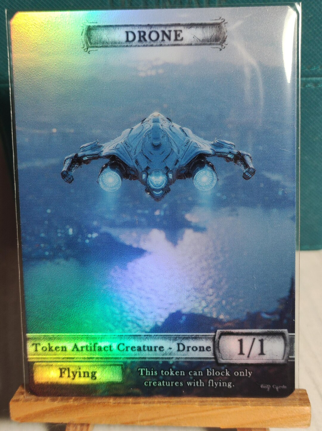 1x *foil* Drone #3 Custom Altered Token - Etsy