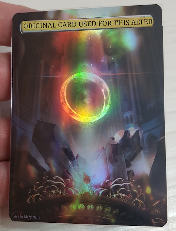 Sol Ring 人間版 non-Foil 1x Full Art Foil Sol Ring #1 (non-foil Into Foil) - Etsy Canada