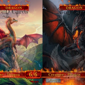 Gettoni GCC Dragon Pack n. 1 personalizzati modificati
