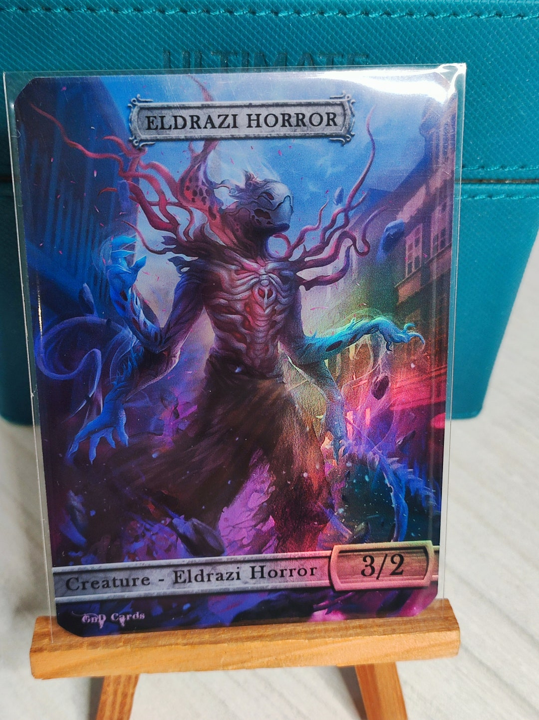 1x *foil* Eldrazi Horror #2 TCG Token - Etsy