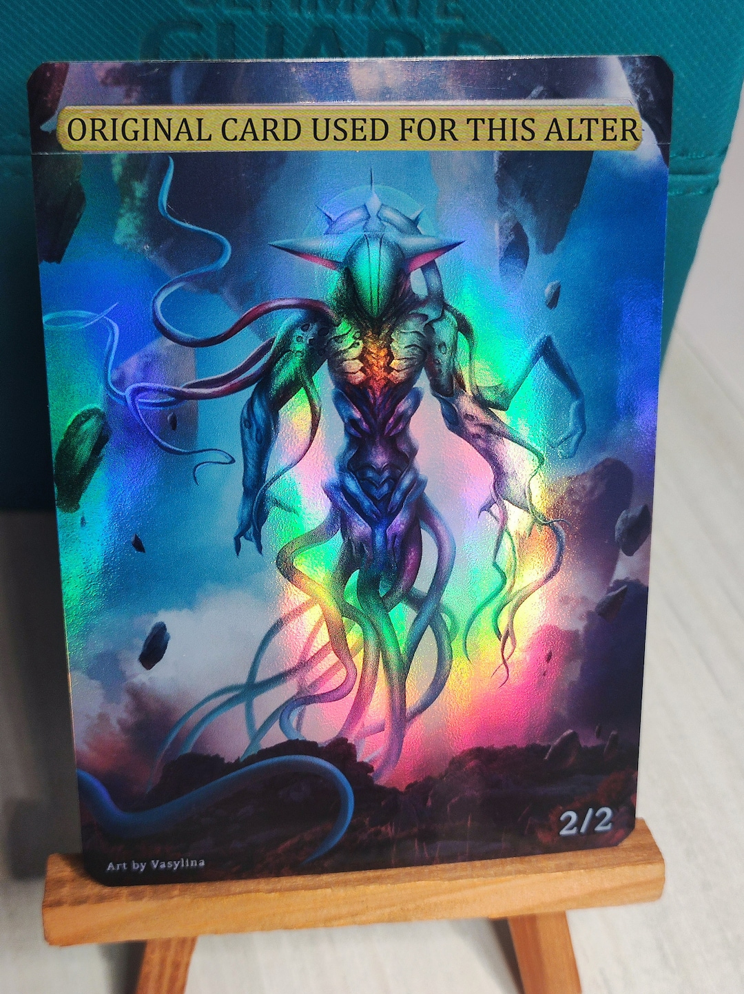 1x Foil Altered Art Azlask, the Swelling Scourge *ships Next Day
