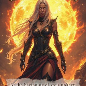 1x Chandra Awakened Inferno-embleem #6 aangepast aangepast
