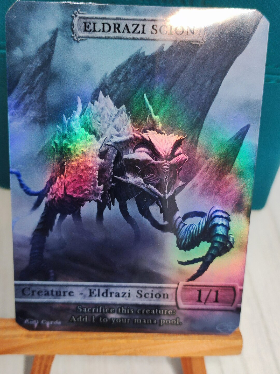 1x *foil* Eldrazi Scion #2 Custom Altered Token - Etsy