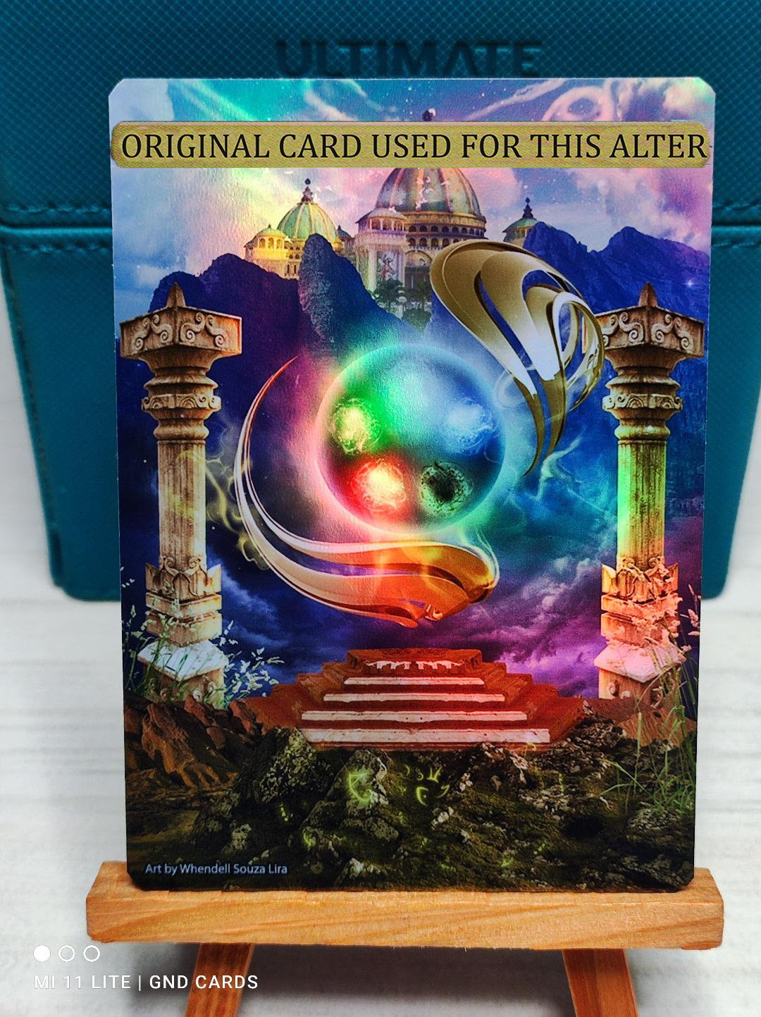 1x Foil Altered Art Arcane Signet (non-foil Into Foil) - Etsy Sweden