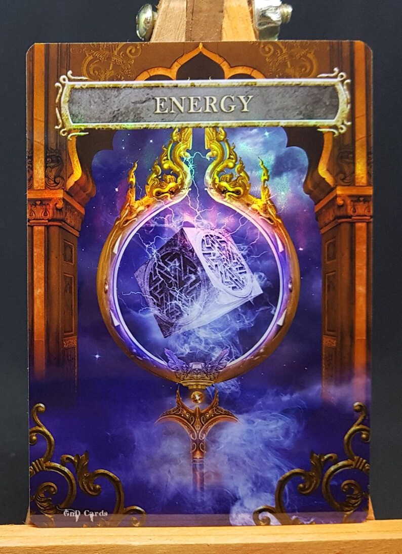 1x Energy Counter 2 FOIL LAMINATED Custom Altered Token - Etsy