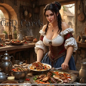 Ficha de comida n.° 8 de TCG modificada a medida