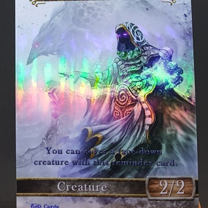 1x Morph #1 *FOIL LAMINATED* Individuell veränderter Reminder/Token