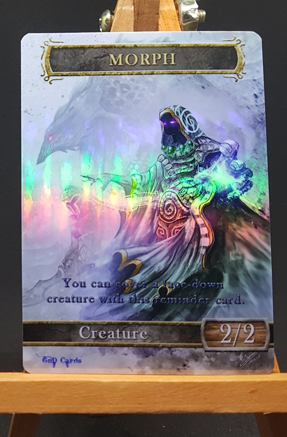 mtg legendary transform cards Saproling // Morph Double-Sided Token [Murders at Karlov Manor Command