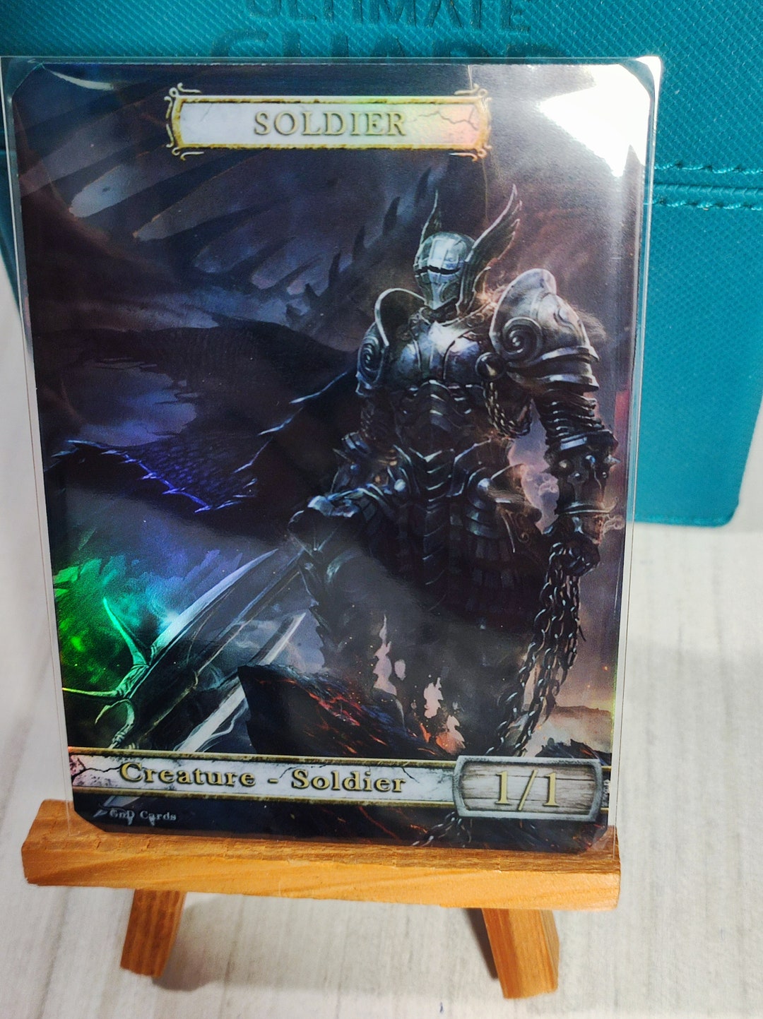 1x *foil* Soldier #19 Custom Altered Token - Etsy