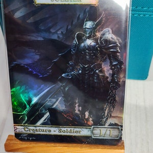 1x Soldier #19 *FOIL LAMINATED* Custom Altered Token