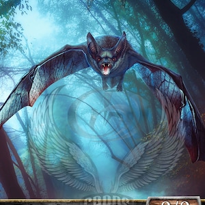 Niestandardowy zmieniony token Bat #2 TCG (dla przywoływacza Bloodbat)