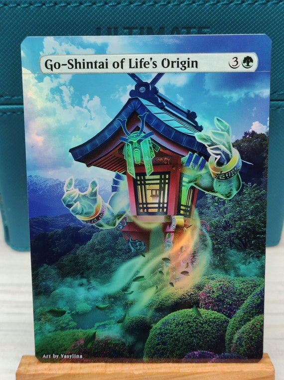 1x Foil Altered Art Go-shintai of Life's Origin MTG - Etsy