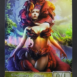 1x Pflanze #2 *FOIL LAMINATED* Custom veränderter Token