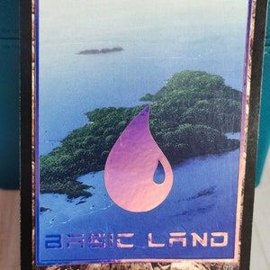 Los scharnierend eiland holografisch vinylalter in folie *Verzonden binnen 24 uur*