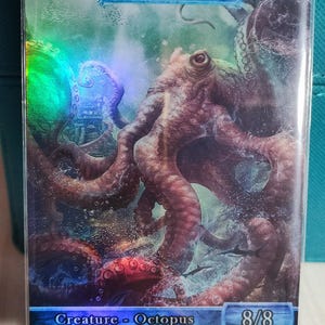1x Oktopus #4 *FOIL LAMINATED* Custom Altered Token