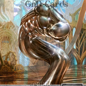Copia token artefatto TCG personalizzato modificato