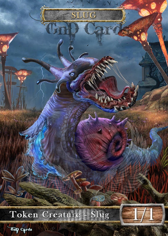 Slug #1 TCG Token Custom Altered