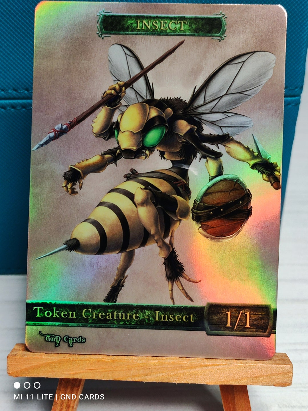 1x *foil* Insect #10 Custom Altered Token - Etsy