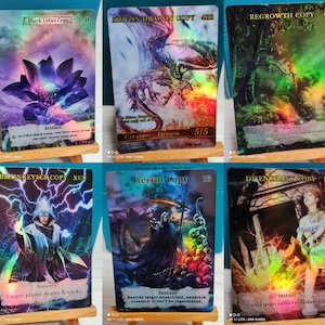 Garth One-Eye *FOIL* compleet pakket TCG-tokens op maat aangepast