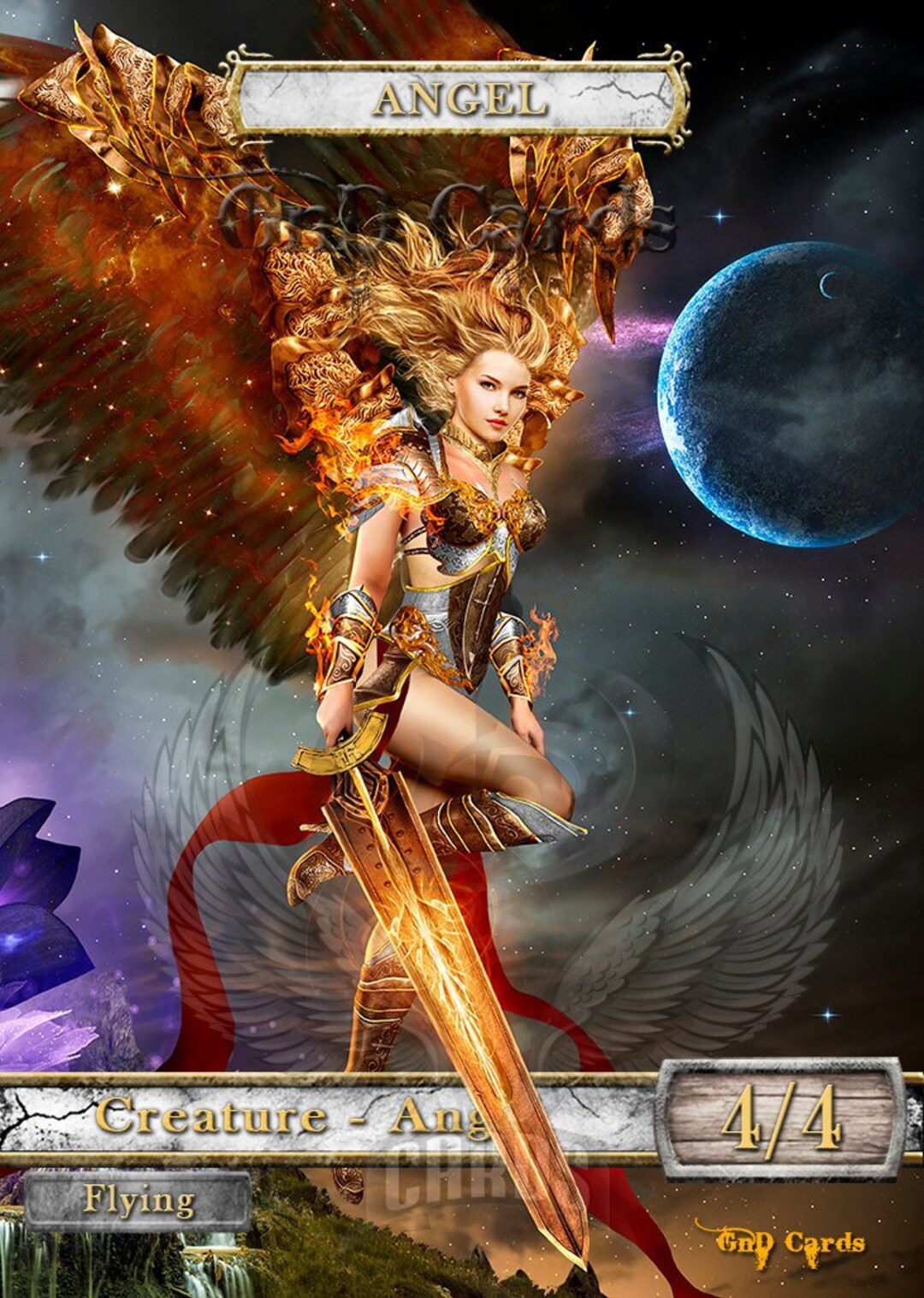 Angel #14 TCG Token Custom Altered - Etsy