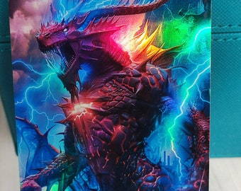 1x Foil Altered Art Niv-mizzet, Parun (non-foil Into Foil) *ships