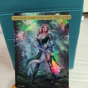 1x Foil Altered Art Roxanne, Starfall Savant (non-foil Into Foil