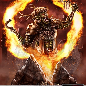 Graveborn #1 TCG Token Custom Altered