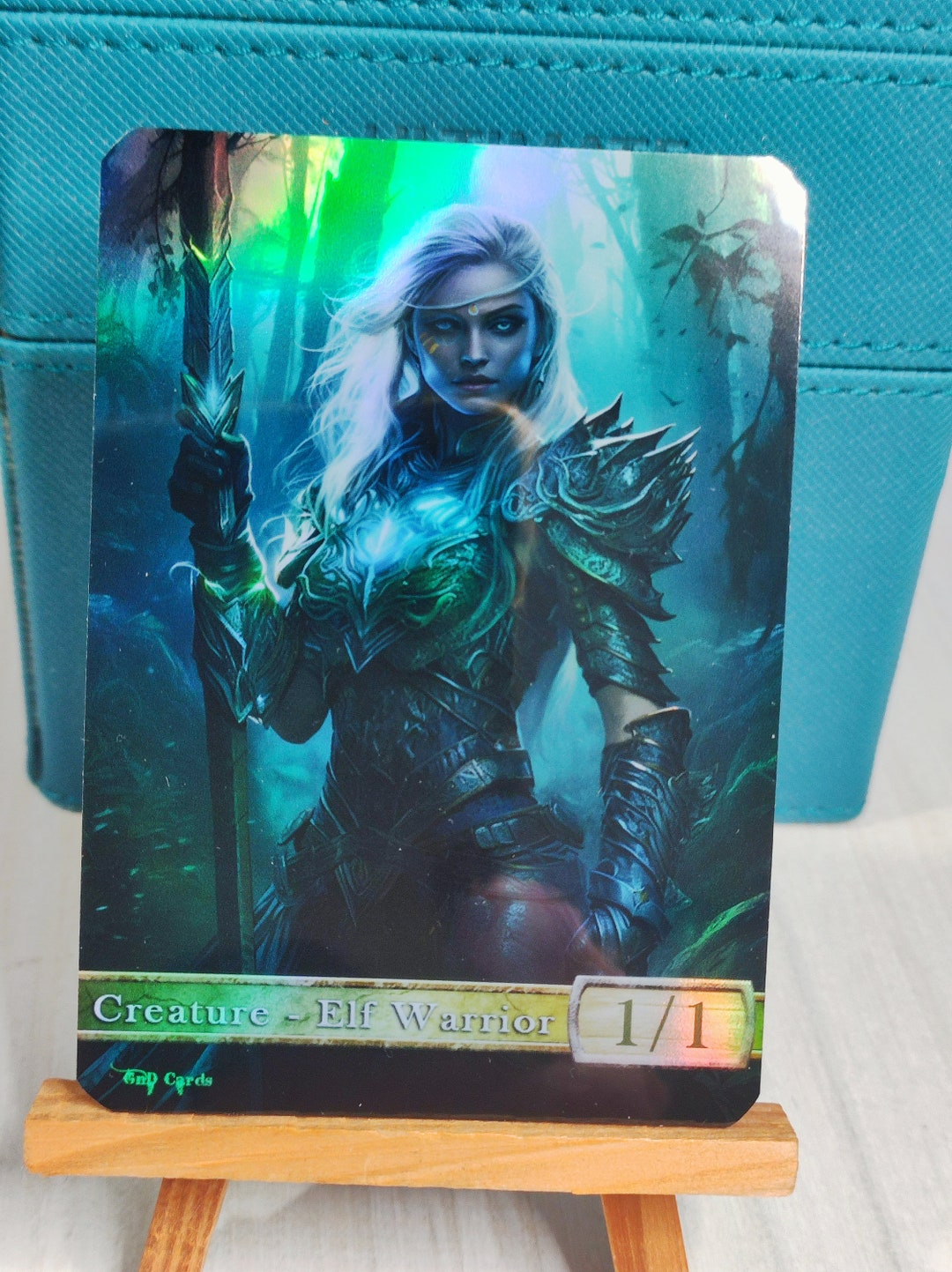 1x *foil* Elf Warrior #20 Custom Altered Token - Etsy