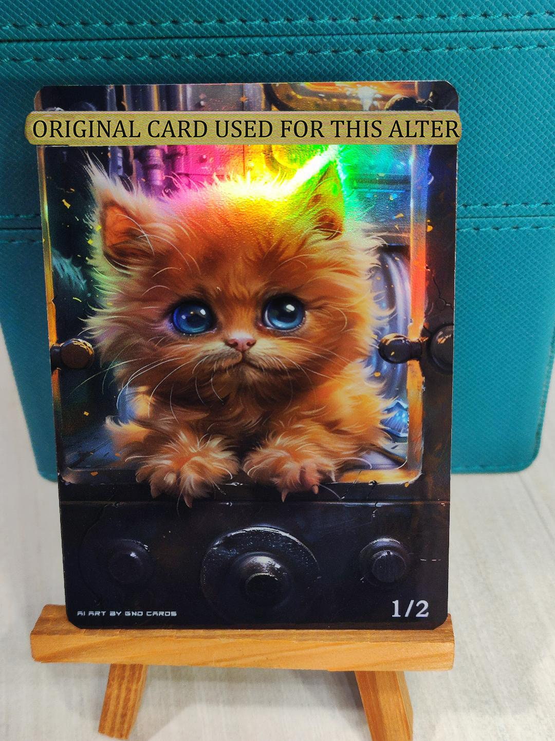 1x Foil Altered Art Loot, the Key to Everything (non-foil Into