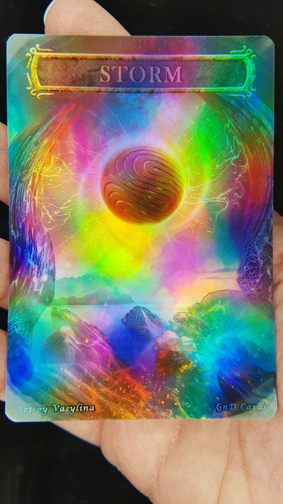 1x Storm Counter 2 FOIL LAMINATED MTG Etsy