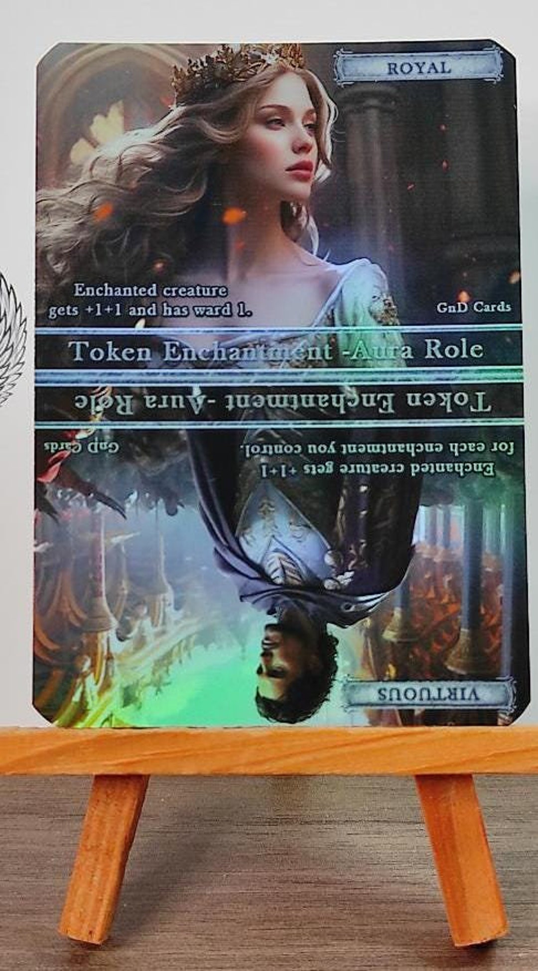 Royal/virtuous #1 Role *foil* TCG Token Custom Altered - Etsy
