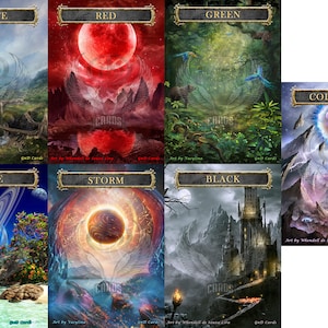 Value Pack of Storm-Mana Counters #2 (All Mana+Colorless+Storm)