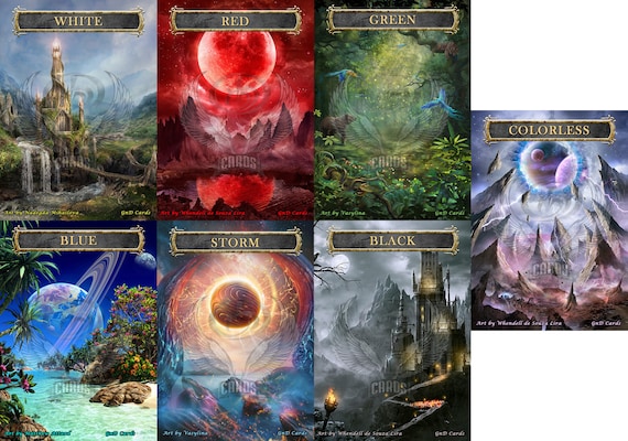 Value Pack of Storm-mana Counters #2 (all Mana+colorless+storm) - Etsy