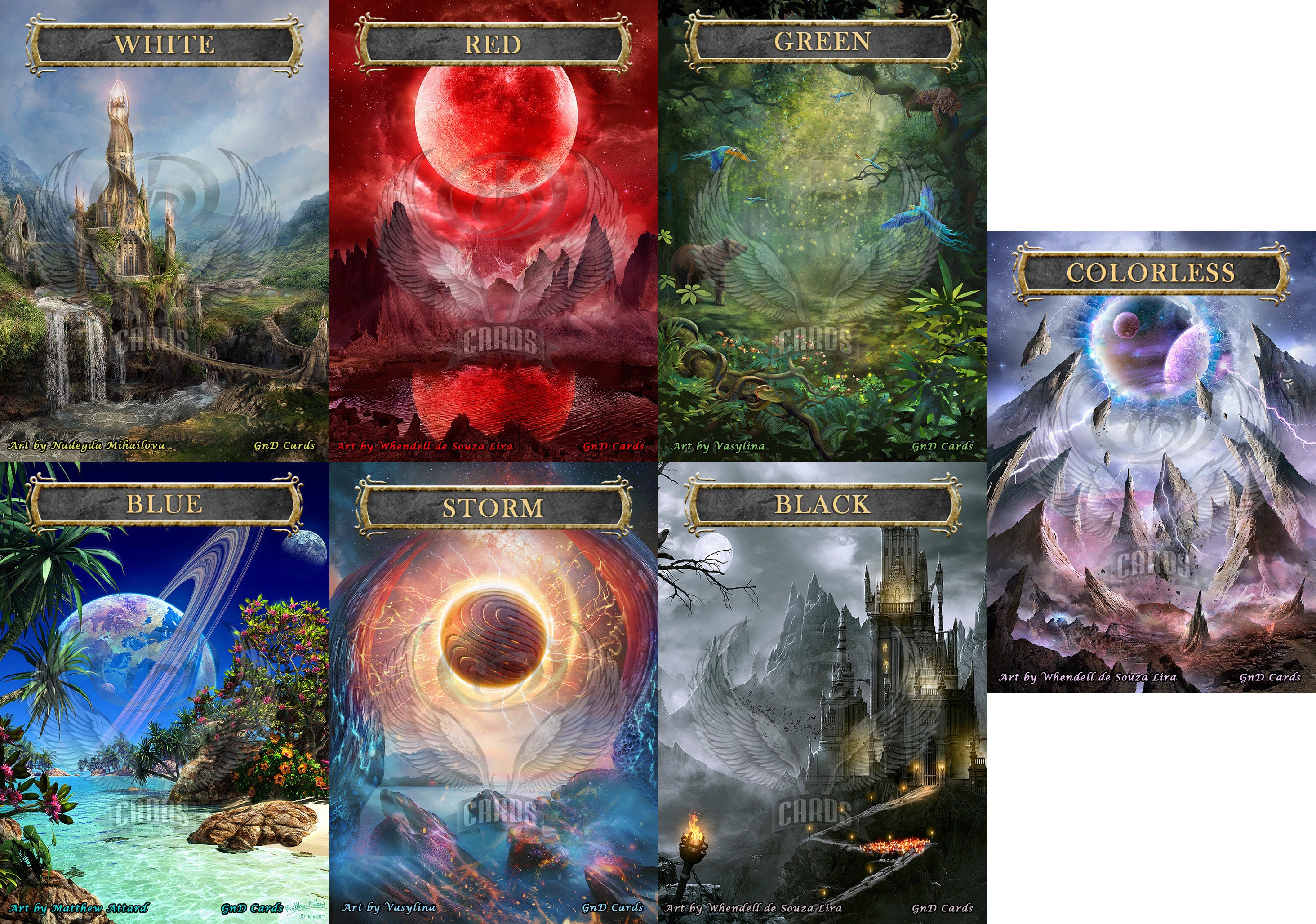 Value Pack of Stormmana Counters 2 MTG all Etsy UK