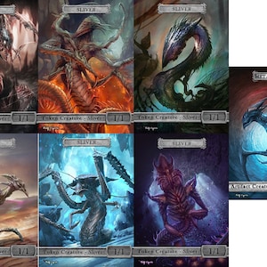 Sliver Value Pack TCG Tokens Custom Altered