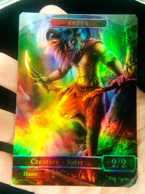Theros Magic token-Satyr Juego Piedra-Satyr
