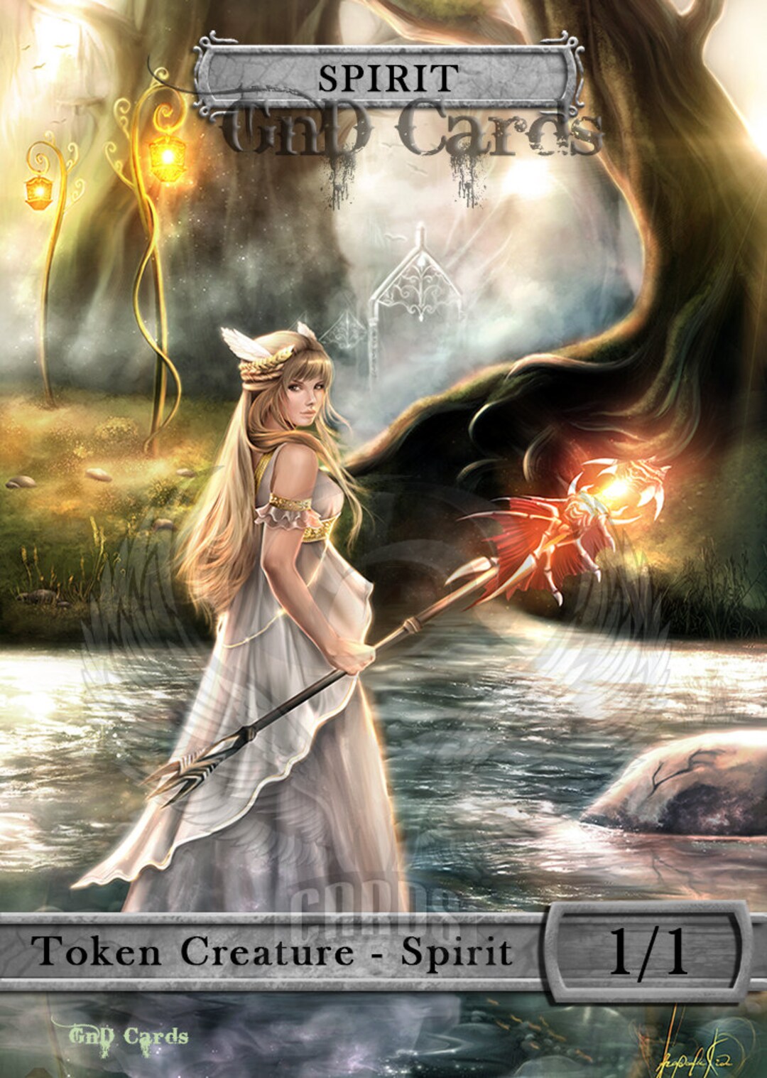 【未開封】Tokens of Spirit foil Tokens of Spirit Premium Collection • Terese Nielsen Art