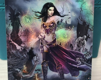 SALE❗️ MTG 最後の望み、リリアナ　テクスチャー foil 英語 EX+](テクスチャーFOIL)最後の望み、リリアナ/Liliana, the Last