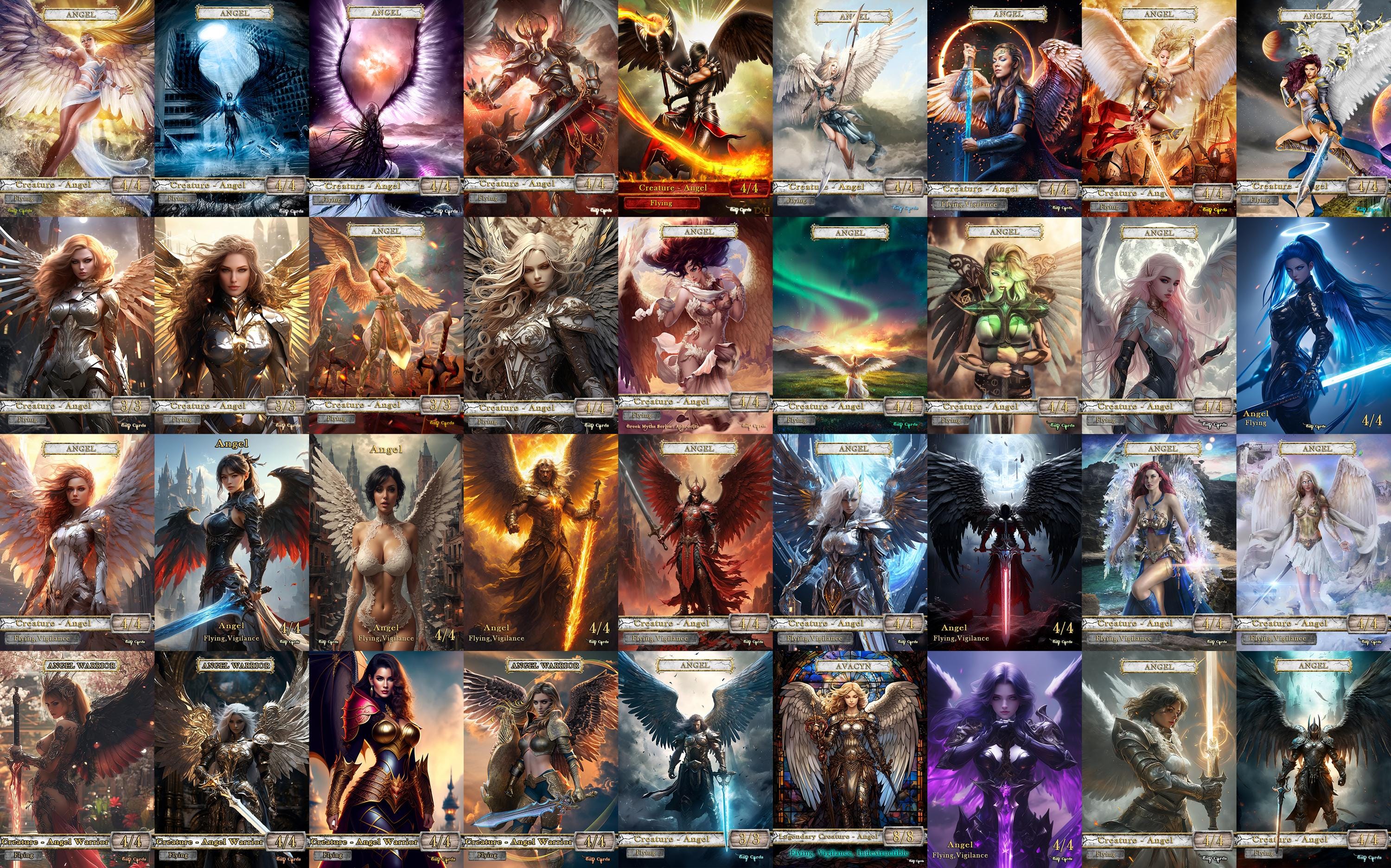 Full Set of Angel Tokens - Etsy