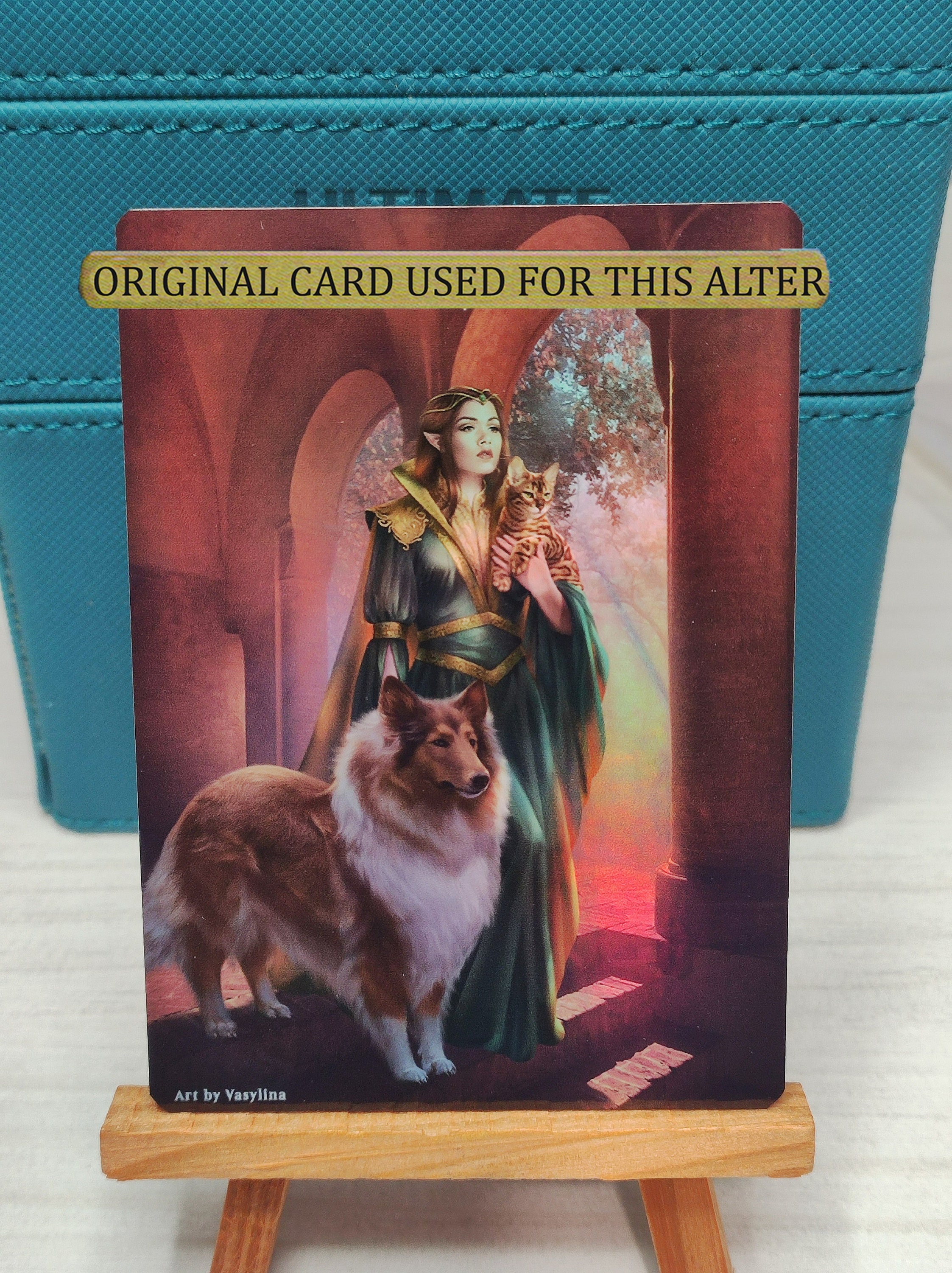 1x Foil Altered Art Jinnie Fay, Jetmir's Second (non-foil Into