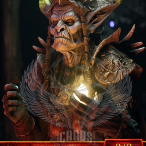 Goblin Shaman #3 TCG Token Custom Altered