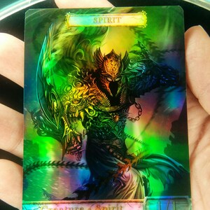 1x Spirit #5 *FOIL LAMINATED* Individuell veränderter Spielstein