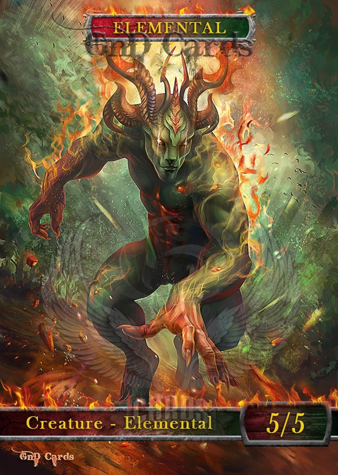 Elemental RG #1 Custom Altered - Etsy