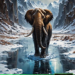 Elephant #4 TCG Token Custom Altered
