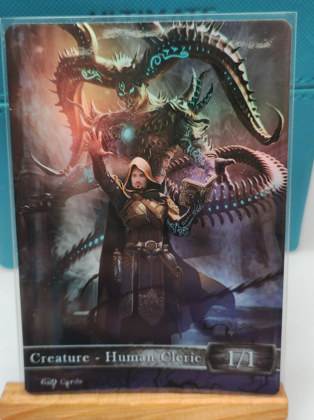 1x Human Cleric 2 FOIL LAMINATED Custom Altered Token - Etsy