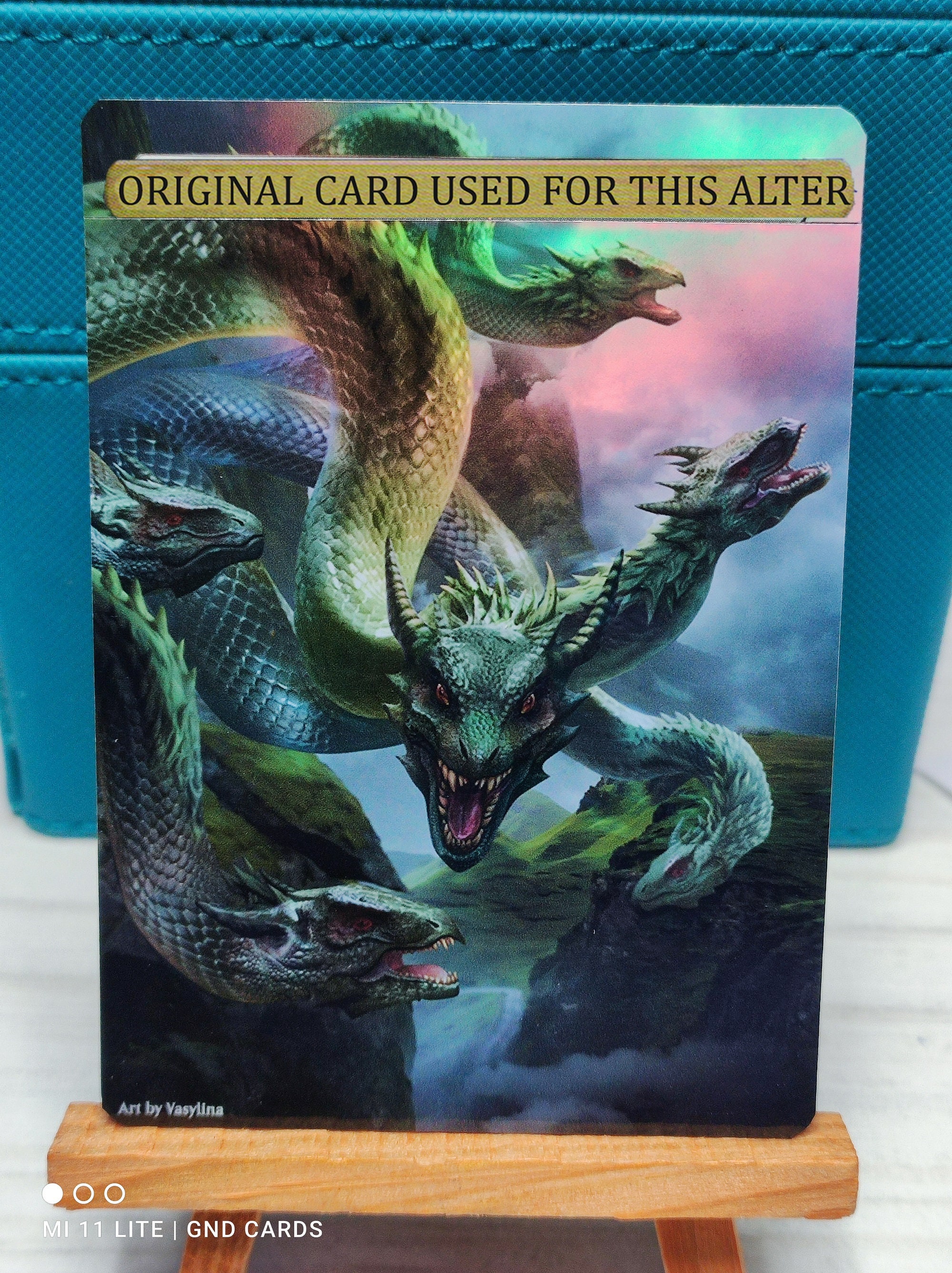 その他 Argus, All-Seeing Giant UR FOIL 1x Foil Altered Art Gargos, Vicious Watcher (non-foil Into Foil