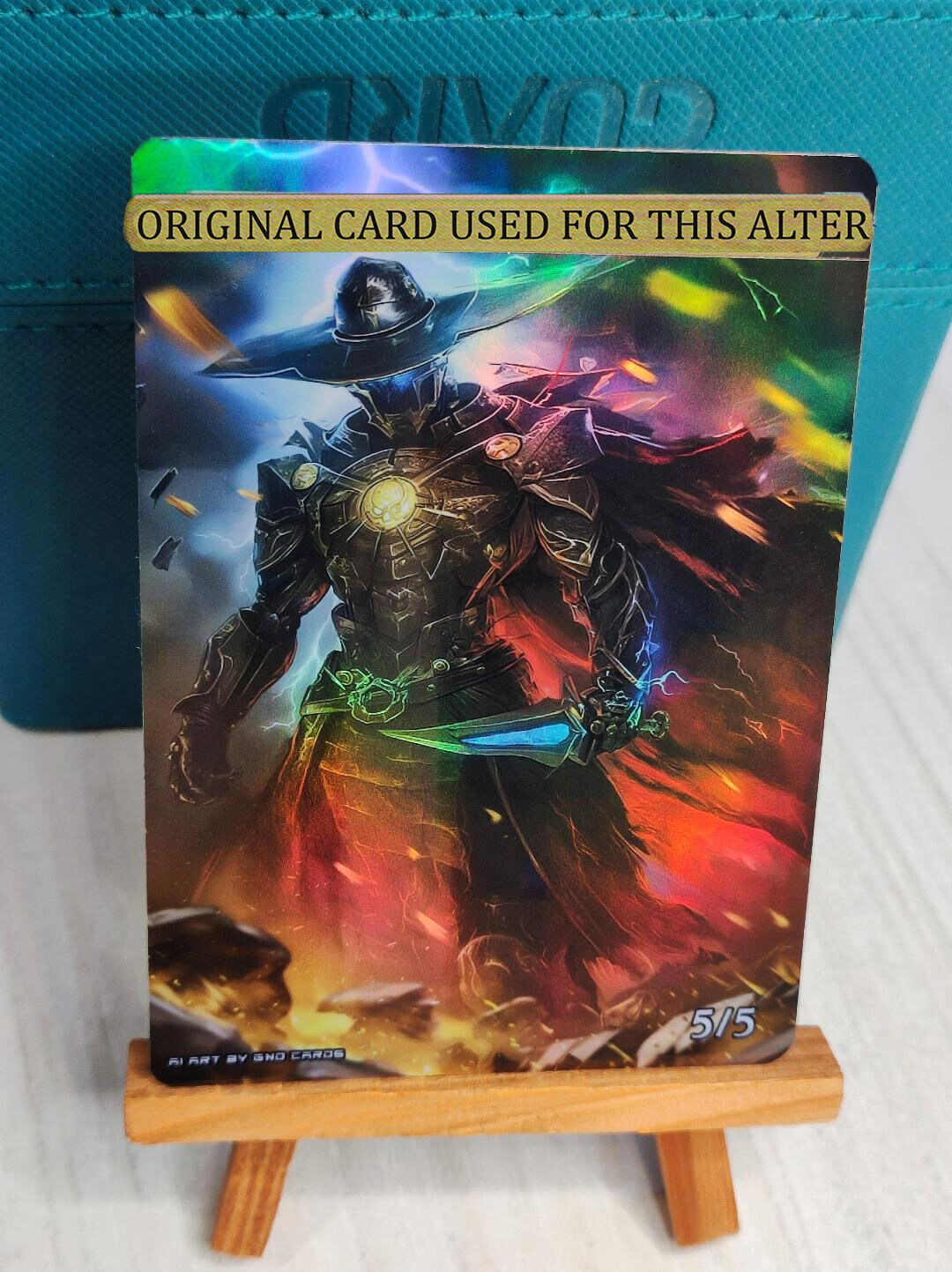 1x Foil Altered Art Gonti, Canny Acquisitor (non-foil Into Foil